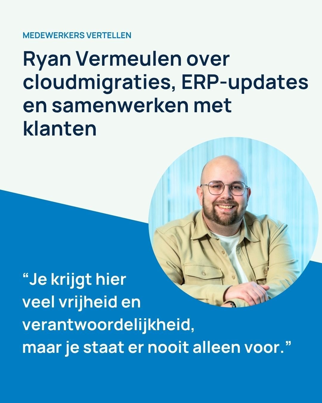 Medewerkers verstellen - Ryan Vermeulen